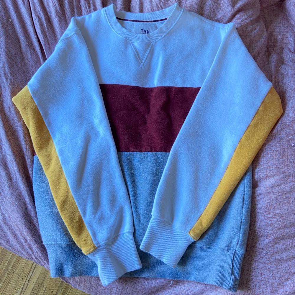 TNA multi colour crew neck size S